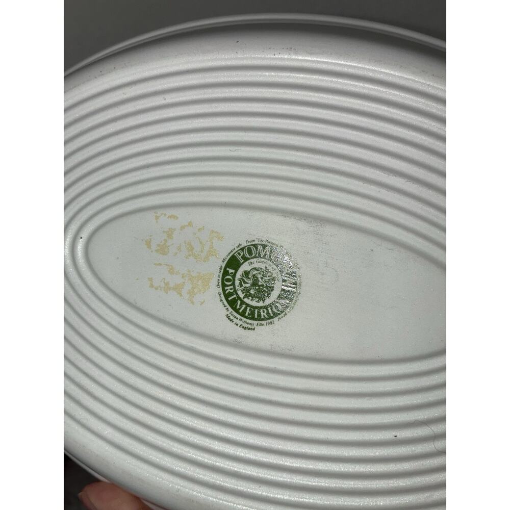 Portmeirion Botanic Garden Grimwoods Royal George Oval Steak Platter - Picture 5 of 5